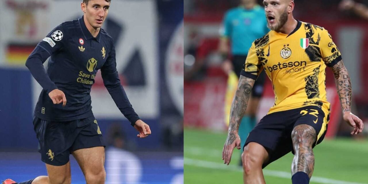 Cambiaso sfida Dimarco, Inter-Juventus può decidersi lì: il confronto tra i due esterni
