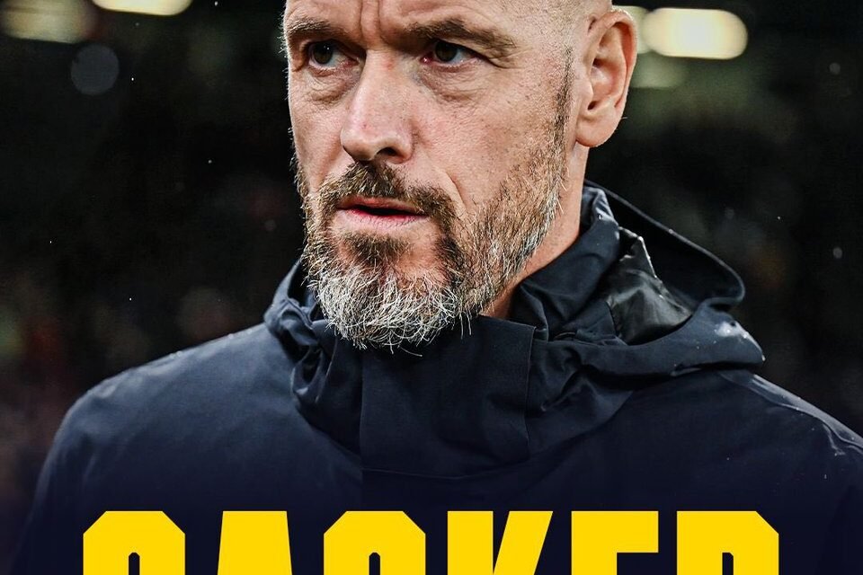 @FabrizioRomano: 🚨🔴 CONFIRMED: Erik ten Hag has been sacked by Manchester United with immediate effect as exclusively revealed! Ruud van Nistelrooy will replace ten Hah as interim manager, the decision has been made.