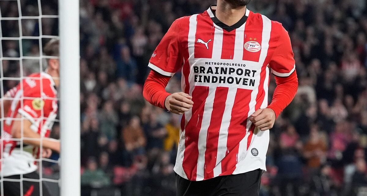 @FabrizioRomano: 🔴⚪️🇺🇸 PSV Eindhoven are very happy with Ricardo Pepi as he has scored one more brace. 5 goals in 9 games so far and also Mauricio Pochettino keeps tracking his development.
