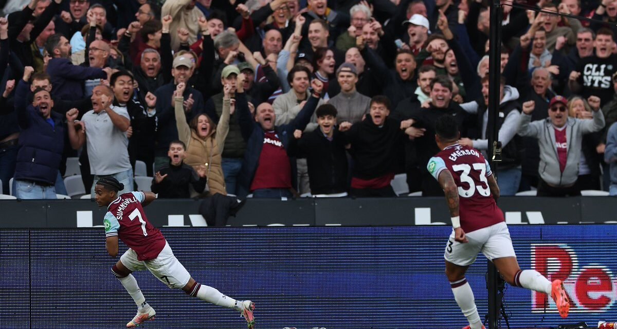 @FabrizioRomano: 🟣🔵 First goal as West Ham player for Crysencio Summerville today, and it’s against Man United.