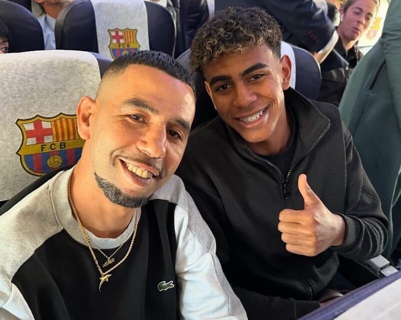 @FabrizioRomano: 🔵🔴✈️ Lamine Yamal, on his way to Paris as Kopa Trophy clear winner. ✨ His father and his agent Jorge Mendes will also attend the ceremony.