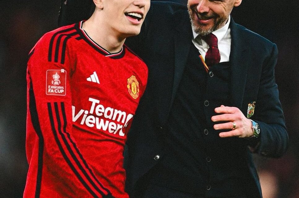 @FabrizioRomano: 🔴👋🏻 Alejandro Garnacho: “Thanks for everything, boss”. “I will always be grateful to you for giving me the opportunity and confidence to play for this club”. “I will remember the good times we had together, I wish you all the best”.