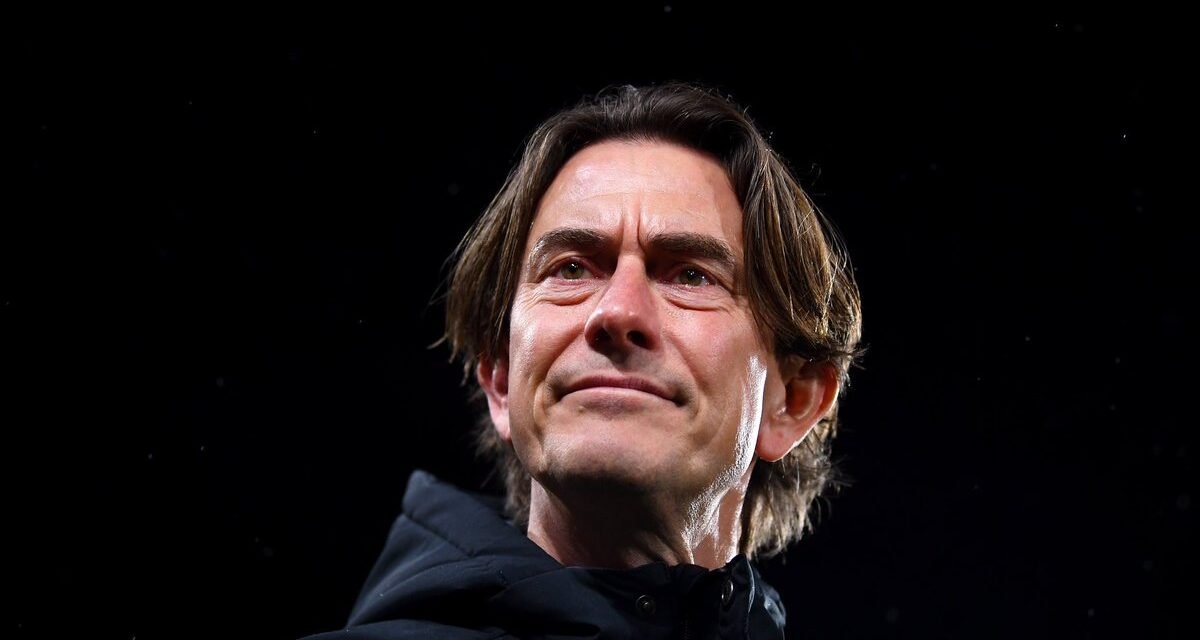 @FabrizioRomano: 🚨 Thomas Frank on Man United links to replace Ten Hag: “I have a responsibility to Brentford, the fans, the board, the players and the staff”. “What will happen in the future, who knows… but I am very happy here”.