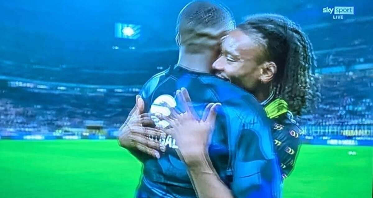 Inter Juve, momento speciale per i fratelli Thuram: abbraccio già virale sui social prima del derby d’Italia
