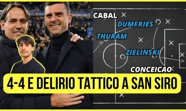 ANALISI TATTICA di INTER JUVENTUS 4-4 | IL DERBY D’ITALIA PIÙ PAZZO DELLA STORIA