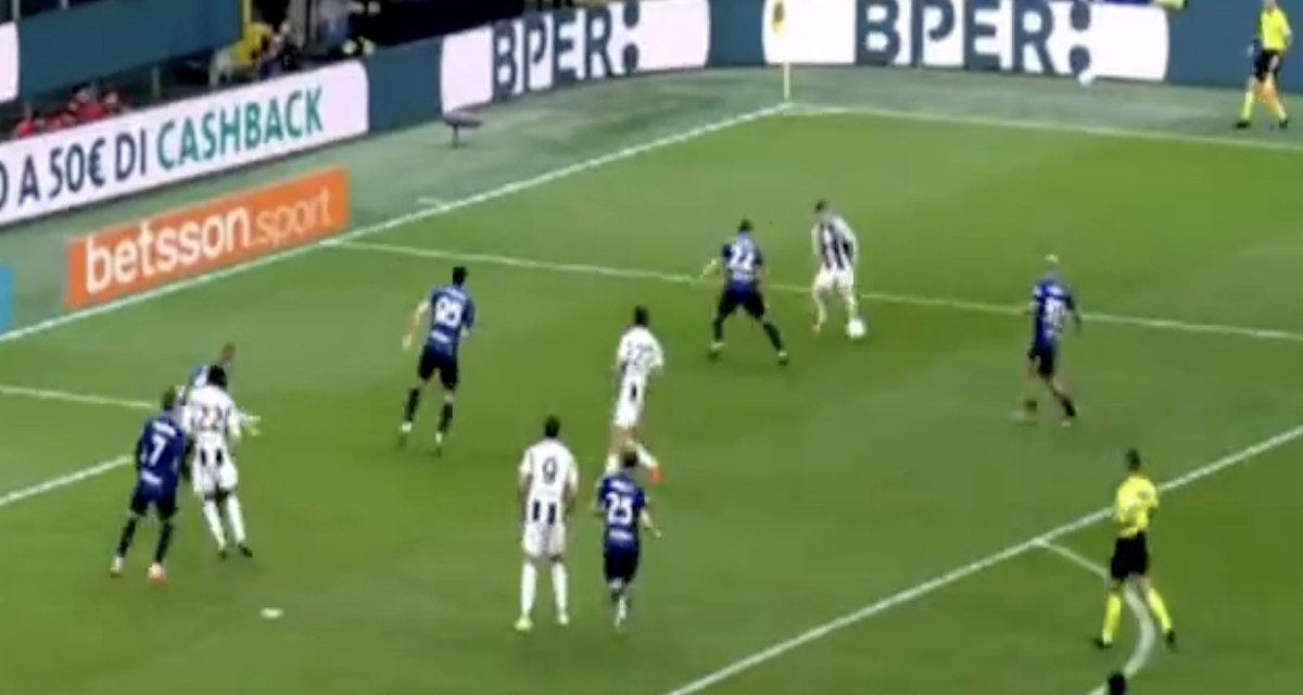 Conceicao show in Inter Juve, che giocata! L’assist per Weah è clamoroso