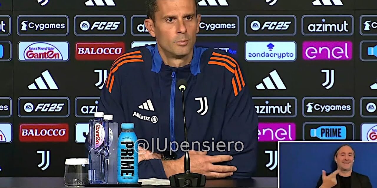 Conferenza stampa THIAGO MOTTA pre Inter-Juve: “Io ex Inter? Ho giocato in tante squadre e…”