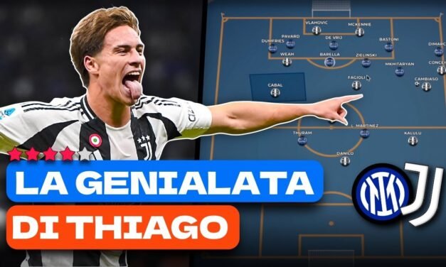 Ecco perché THIAGO MOTTA contro l’INTER ha fatto un CAPOLAVORO TATTICO | Analisi Tattica Inter Juve