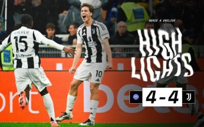 HIGHLIGHTS SERIE A | Inter 4-4 Juventus | Two Goals by Yildiz