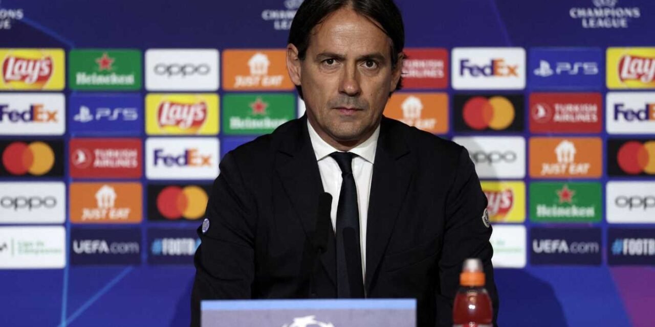 Inter-Juventus, la conferenza stampa di Simone Inzaghi: ‘Inter-Juventus sarà equilibrata. Thiago Motta ottimo allenatore’