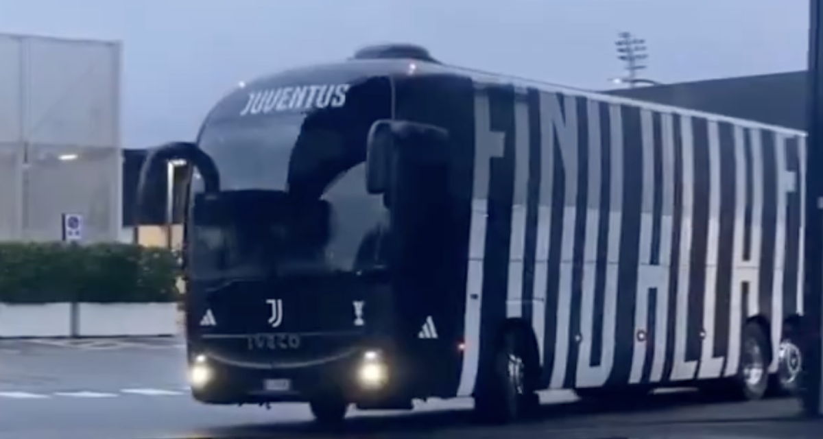 Juventus in partenza dalla Continassa: la squadra lascia Torino direzione Milano
