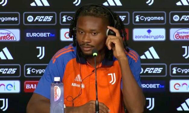 Conferenza stampa Thuram pre Lille Juve: le parole